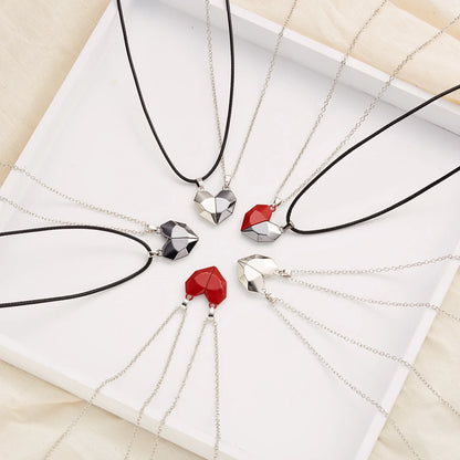 Magnetic Heart Pendant Charm Necklace Perfect for the special person in your life.